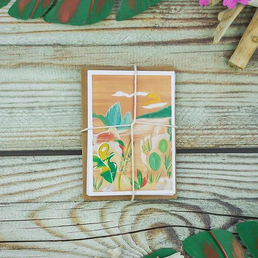 Beach Bliss 4 Card Pack